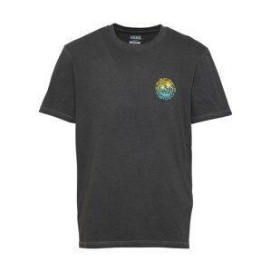 VANS T-Shirt  antracitová / žltá / tyrkysová