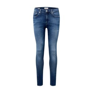 Calvin Klein Jeans Džínsy 'SUPER SKINNY'  modrá denim