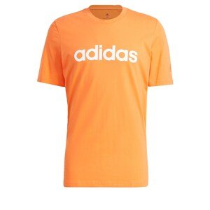 ADIDAS PERFORMANCE Funkčné tričko 'Essentials'  oranžová / biela