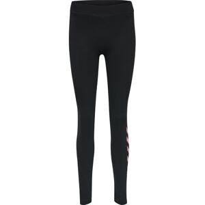 Hummel Športové nohavice 'Sadia'  čierna / ružová