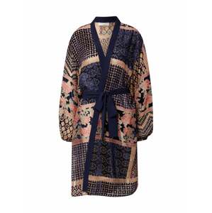 Guido Maria Kretschmer Women Kimono 'Duffy'  piesková / námornícka modrá / svetložltá / staroružová