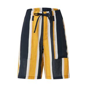 JNBY Shorts  námornícka modrá / biela / zlatá žltá