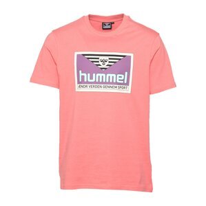 hummel hive Tričko 'FRESH'  staroružová / fialová / biela / čierna / svetlomodrá