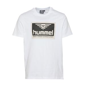 hummel hive Tričko 'Fresh'  biela / čierna / béžová