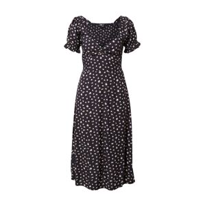 BILLABONG Letné šaty 'LOVE LETTERS'  čierna / ružová / svetložltá / svetlozelená