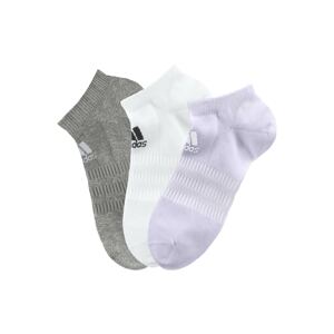 ADIDAS PERFORMANCE Športové ponožky  tmavosivá / biela / sivá