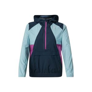 ASICS Športová bunda  modrá / tmavomodrá / fialová