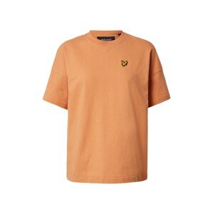 Lyle & Scott Oversize tričko  oranžová