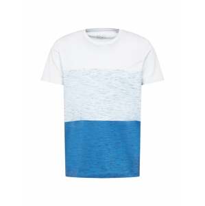 ESPRIT Tričko  kráľovská modrá / svetlomodrá / biela