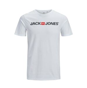 Jack & Jones Plus Tričko  námornícka modrá / grenadínová / biela