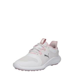 PUMA Športová obuv  biela / ružová / strieborná