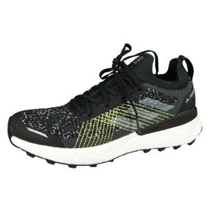adidas Terrex Športová obuv  čierna / tmavosivá / neónovo zelená / biela