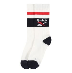 Reebok Classic Ponožky  biela / čierna / červená