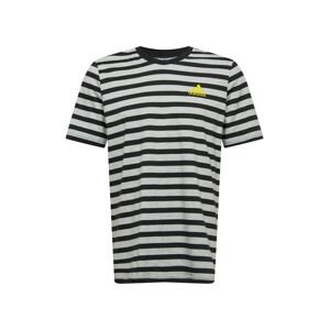 ADIDAS PERFORMANCE Funkčné tričko  čierna / sivá / žltá