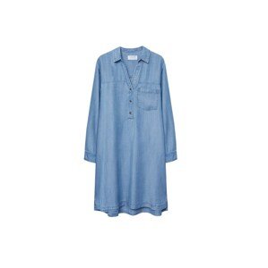 VIOLETA by Mango Košeľové šaty 'Fineta'  modrá denim