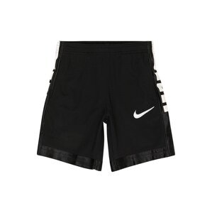 Nike Sportswear Nohavice 'ELITE'  čierna / biela
