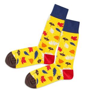 DillySocks Ponožky  žltá / modrá / červená