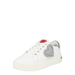 Love Moschino Sneaker  biela / sivá / červená