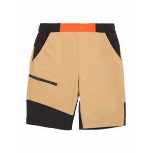 ICEPEAK Športové nohavice  svetlobéžová / čierna / oranžová