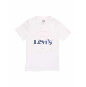 LEVI'S Tričko  biela / námornícka modrá / rosé