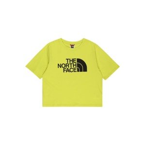 THE NORTH FACE Funkčné tričko  čierna / limetková