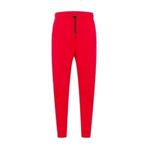 Nike Sportswear Nohavice  červená / čierna