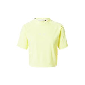 PUMA Funkčné tričko  neónovo žltá / biela