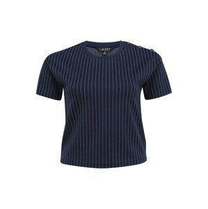 Lauren Ralph Lauren Tričko 'FREYA'  námornícka modrá / biela