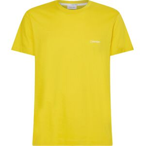 Calvin Klein Tričko  žltá / biela