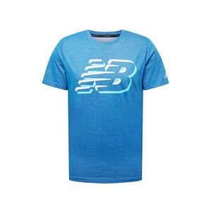 new balance Funkčné tričko  modrá / biela / svetlomodrá