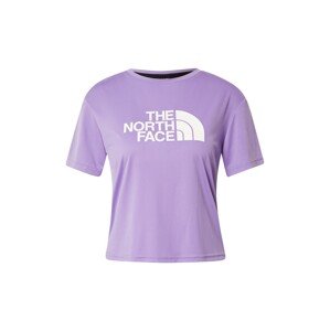 THE NORTH FACE Funkčné tričko  svetlofialová / biela / čierna