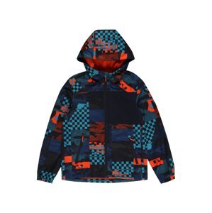 ICEPEAK Outdoorová bunda 'KEO'  tmavomodrá / námornícka modrá / tyrkysová / oranžovo červená