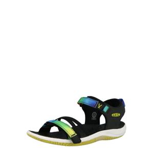 KEEN Sandále 'VERANO'  čierna / zelená / žltá / modrá