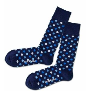 DillySocks Socken  tmavomodrá / biela / modrá / svetlomodrá