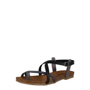 COSMOS COMFORT Remienkové sandále  antracitová / čierna