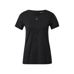 Tommy Sport Funkčné tričko  čierna / biela / námornícka modrá / svetločervená