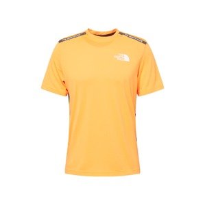 THE NORTH FACE Funkčné tričko  čierna / oranžová / biela