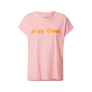 Kaffe T-Shirt  ružová / oranžová