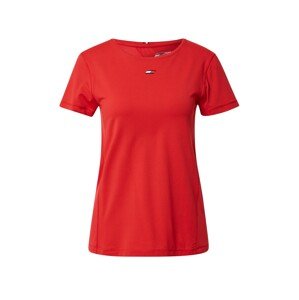 Tommy Sport Funkčné tričko  ohnivo červená / námornícka modrá / biela