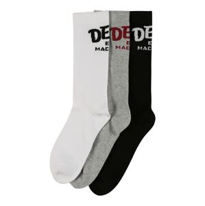 DEUS EX MACHINA Ponožky  biela / sivá / čierna