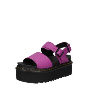 Dr. Martens Remienkové sandále 'Voss Quad'  fialová