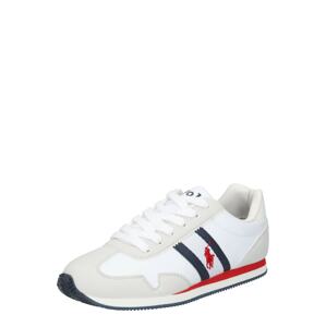 Polo Ralph Lauren Sneaker  biela / béžová / červená