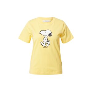DEDICATED. Tričko 'Mysen Snoopy'  žltá / biela / čierna