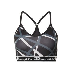 Champion Authentic Athletic Apparel Sport-BH  čierna / biela / dymovo šedá
