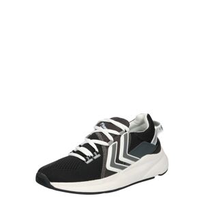 Hummel Športová obuv  čierna / biela / sivá