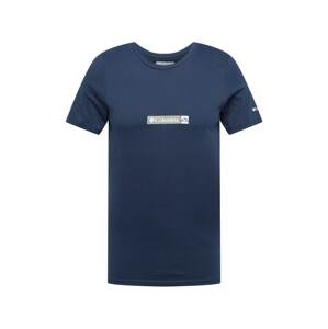 COLUMBIA Funkčné tričko  námornícka modrá / biela / sivá