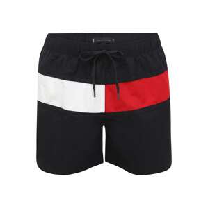 Tommy Hilfiger Underwear Plavecké šortky  biela / červená / ultramarínová
