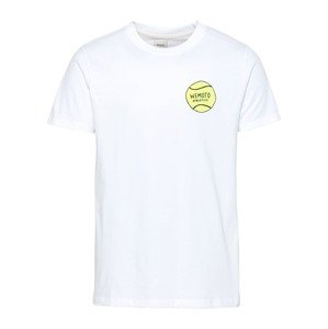 Wemoto Shirt 'ASH'  biela / žltá / čierna