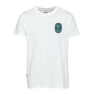 Wemoto Shirt 'ENDLESS'  biela / smaragdová