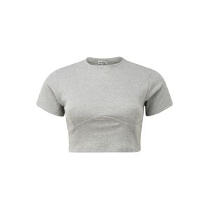 Public Desire Curve Tričko  sivá melírovaná / biela / čierna